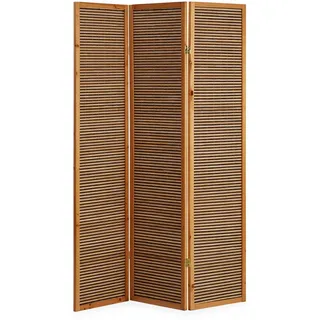 Homestyle4u Paravent Braun