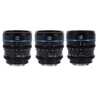 Sirui Night Walker 24+35+55mm T1.2 S35 Cine Objektiv Set mit Case L-Mount schwarz