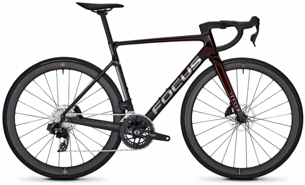 Focus Izalco Max 8.9 red tinted/black metallic 2026 - RH-S