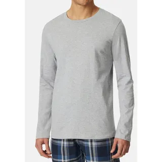SCHIESSER Mix & Relax Long Sleeve Grau Baumwolle X-Large Herren