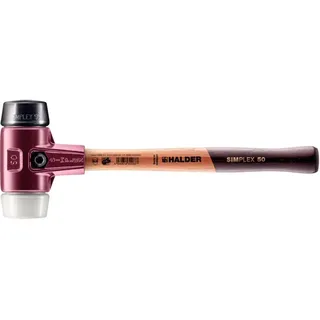 Halder Schonhammer Simplex EH-3027, Gummi- + Superkunststoffeinsatz