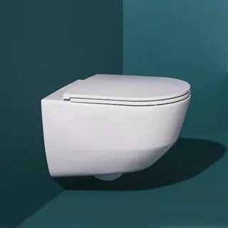 Laufen Pro Wand-WC mit WC-Sitz Weiß