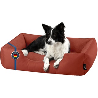 Zara, Hundekissen mit abziehbaren waschbaren Bezug, Hundekorb, Hundesofa, für mittel-große Hunde, L
