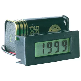 Peaktech LDP 340 LCD - LCD-Einbaumodul, 3-1/2 stellig, 8mm, mit Beleuchtung