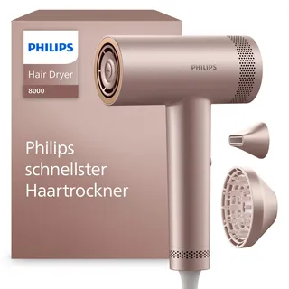 Philips 8000 Series Haartrockner BHD837/10 Champagner