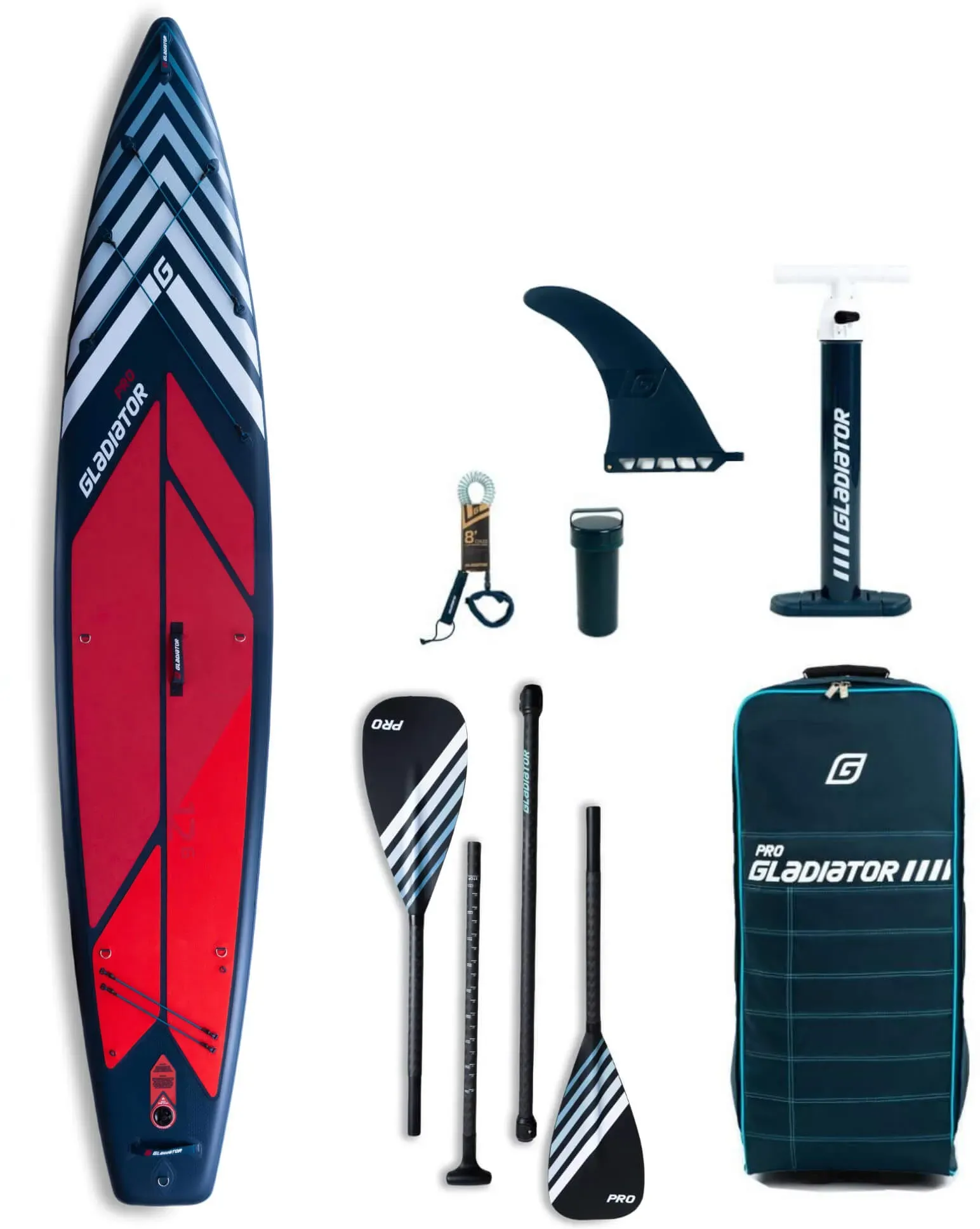 Gladiator Pro 12'6"LT x 29" Plus SUP Board Set 2025