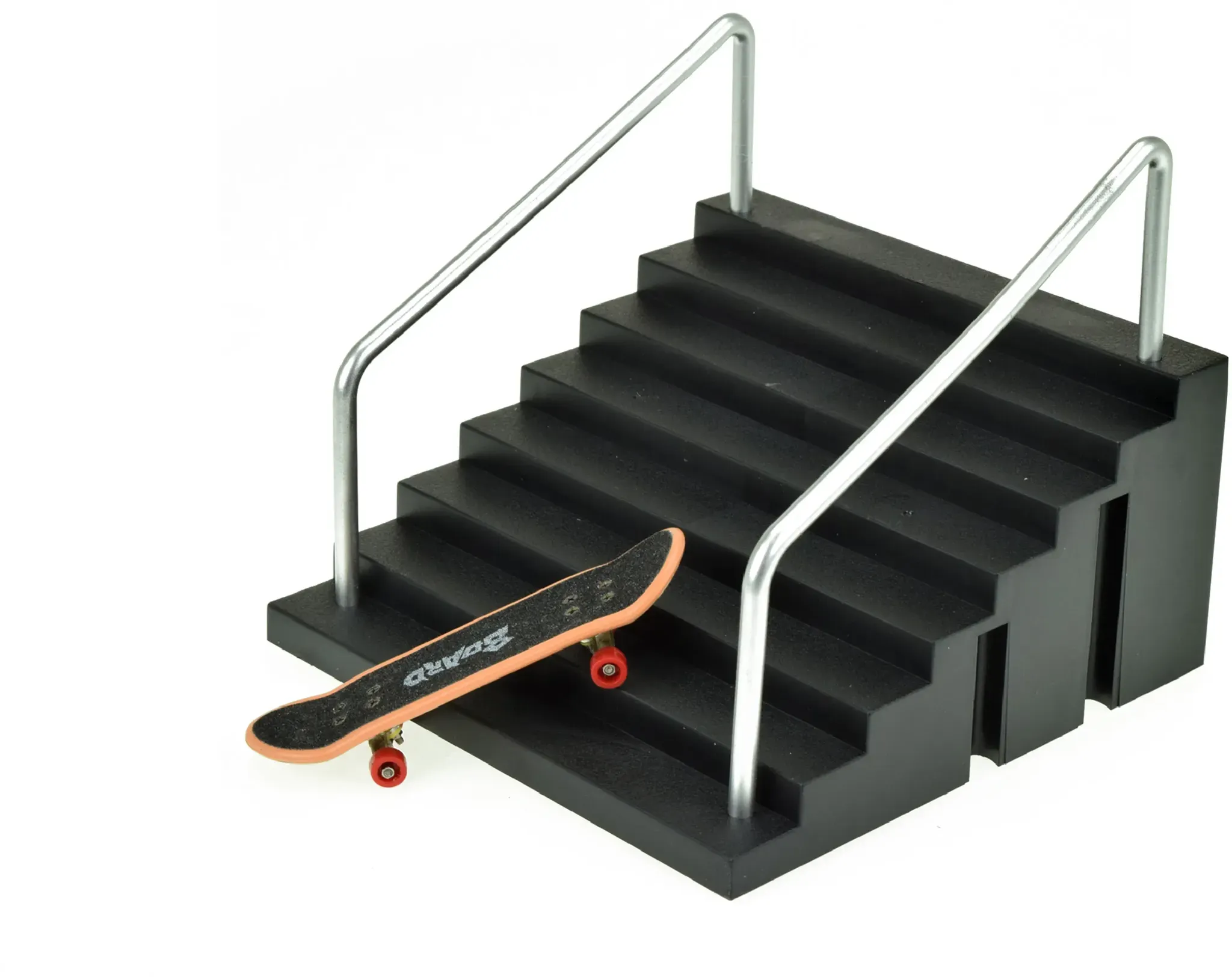 Toi-Toys 35556A - XTREME Finger-Skateboard - mit Treppe mit Handläufen (4-teilig)