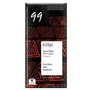 Vivani Feine Bitter 99% Cacao bio