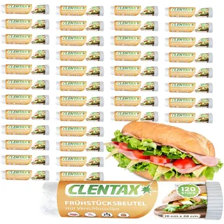 CLENTAX Frühstücksbeutel 48 x 120 Beutel