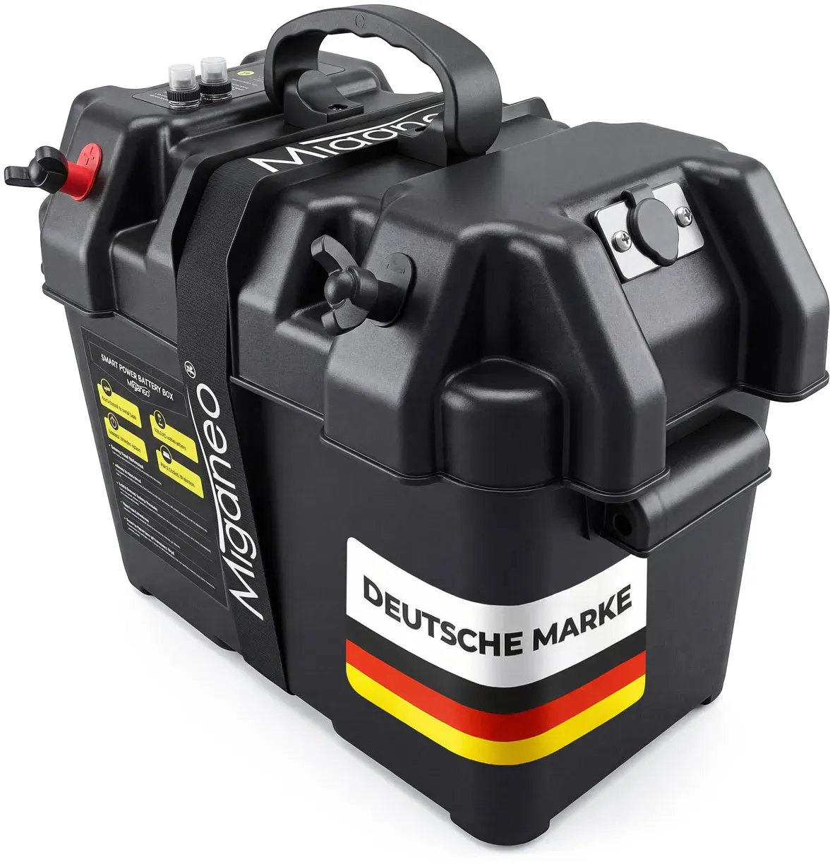 Miganeo Batteriebox für TRS Motoren | 33,5 x 18,5 x 22 cm