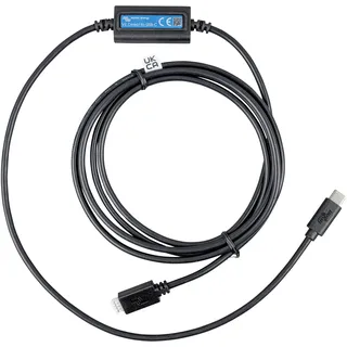 Victron Energy USB-C auf USB-A 1,5 m Schwarz