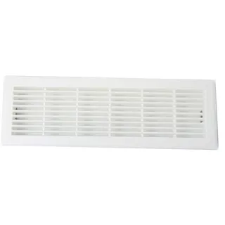 Zehnder Abdeckgitter ComfoGrid Basic für Luftdurchlassgehäuse CLF Kunststoff weiß, 330 x 110 mm