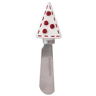 Marooma Keramik-Butterdose mit Deckel, 10,5 Cm Große Weihnachts-Butterdose aus Keramik, Großer Butterbehälter, Butteraufbewahrung für Arbeitsplatte, Heimdekoration (Messer C)