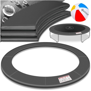 Kesser KESSER® - Trampolin Randabdeckung Ø 305 , 366 , 426 cm 30cm breit 100% UV-beständig reißfest Federabdeckung , Grün , Blau