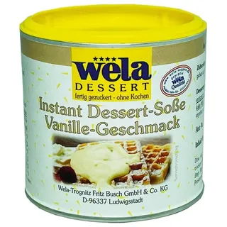WELA Instant Dessert-Soße 150 g Vanille-Geschmack