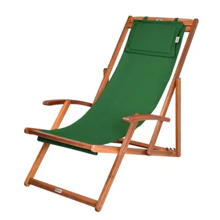 CASARIA Deckchair 94 x 60 x 94 cm grün