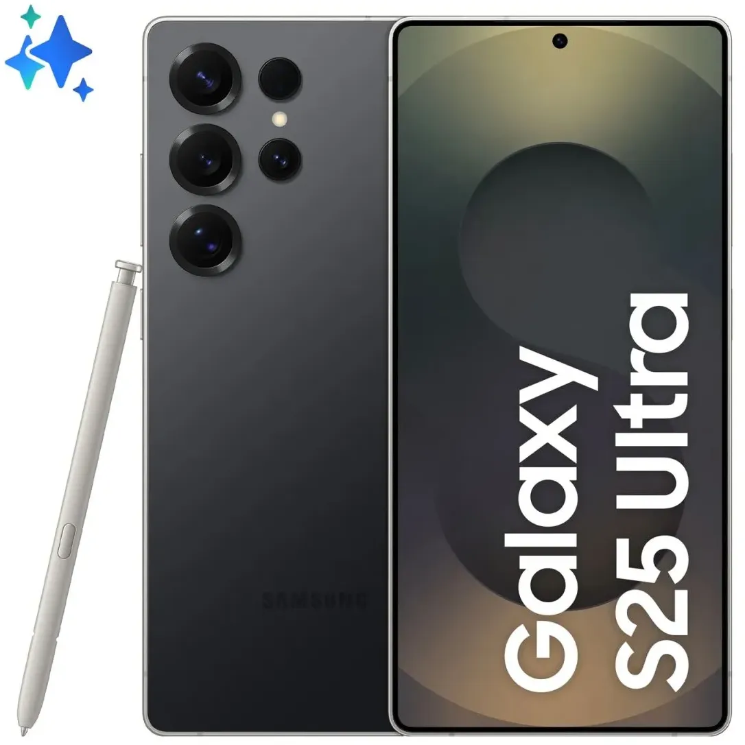 Samsung Galaxy S25 Ultra 17,5 cm (6.9") Dual-SIM Android 15 5G USB Typ-C 12 GB 256 GB 5000 mAh Schwarz, Titan