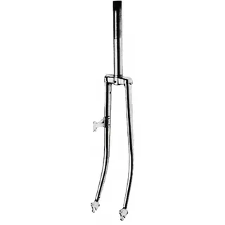 Point S Point Sportgabel - Hi-ten - Schaft 1" - Größe 28" - Schaft 230 Mm - Gewinde 70 Mm, silber, 29001300