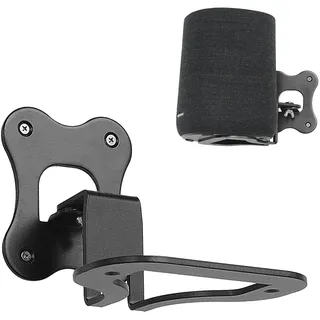 Wandhalterungen, kompatibel mit Harman Kardon Enchant 900/1100 Hecklautsprechern, verstellbare Metall-Wandhalterungen, Halterung für Surround-Sound, Audio, Schwarz, 2 Stück