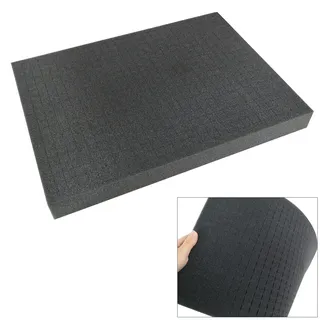 HMF 1458-50 Rasterschaumstoff, Würfelschaum, 345 x 275 mm, Koffereinlage, Tabletop, Höhe: 50 mm