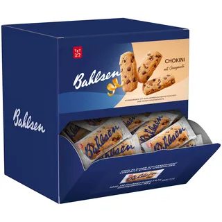 The Bahlsen Family Bahlsen Chokini Thekendispenser Portionspackung mit Schokostückchen und Orangennote 945g