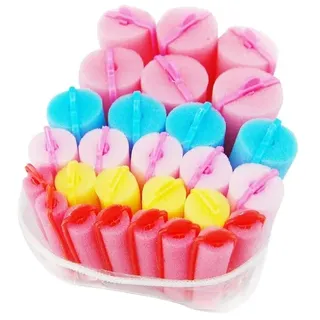 Lockenwickler aus Schaumstoff, 27 Stück