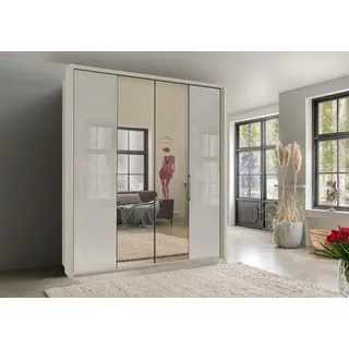Wiemann Kleiderschrank »Kansas«, mit Spiegel und Glas, beige