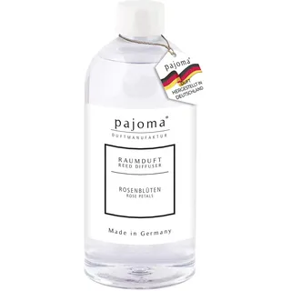 Pajoma pajoma® Raumduft Nachfüllflasche 500 ml, Rosenblüten | Nachfüller für Lufterfrischer | intensiver und hochwertiger Duft in Premium Qualität