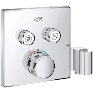 Grohe Grohtherm SmartControl Thermostat mit 2 Absperrventilen und integriertem Brausehalter (29125000)