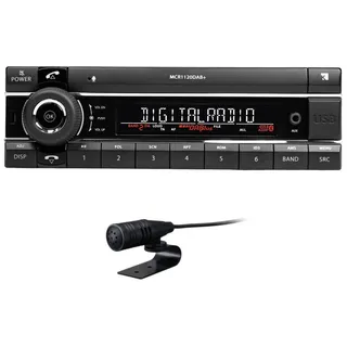 KIENZLE MCR 1120 DAB+ Autoradio 1 DIN mit Bluetooth/USB/AUX