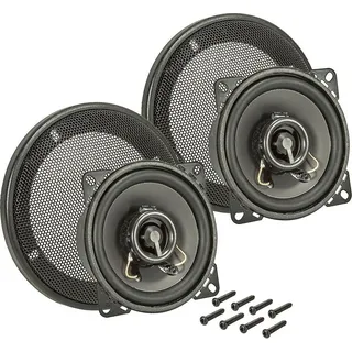 tomzz Audio 4000-005-1 TA10.0-Pro Lautsprecher Einbau-Set DIN 100 2-Wege Koax System mit Gitter 40 Watt RMS Polypropylen