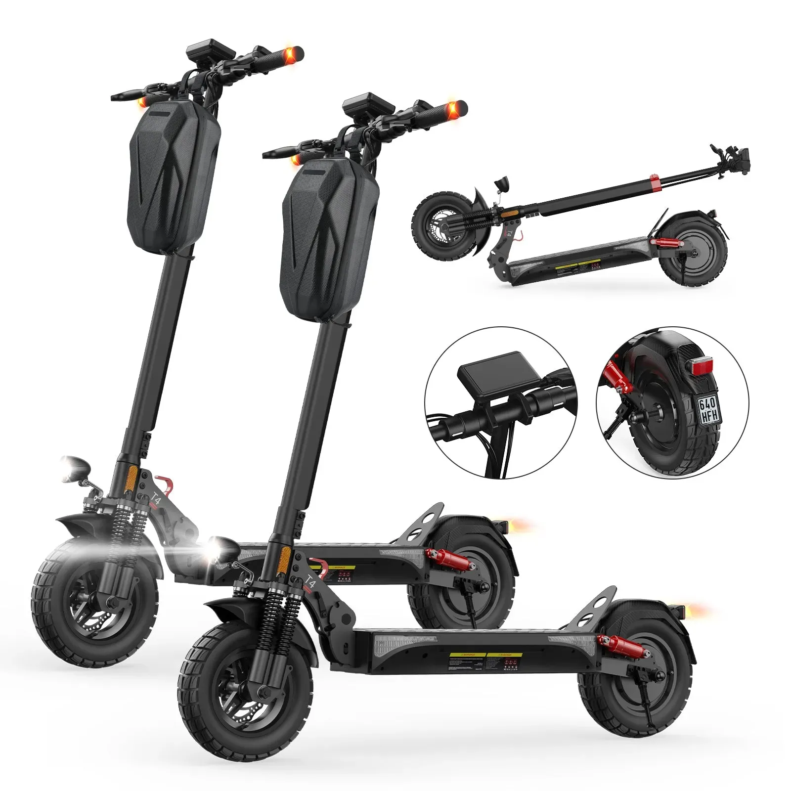 isinwheel T4 500W 70KM Offroad E-Scooter Mit Straßenzulassung (ABE,eKFV)