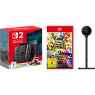 NINTENDO SWITCH 2 Spielekonsole "Switch 2 (Mario Kart World Bundle) + Mario Party Jamboree + Kamera", schwarz, B:27,2cm H:16,6cm T:1,39cm, Spielekonsolen, Topseller