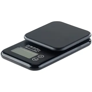 PEARL Küchenwaage: Kompakte Digitalwaage mit Touchbedienung für Küche und Büro, bis 3 kg (Digitale Waage, Kaffeewaage, Elektronische)