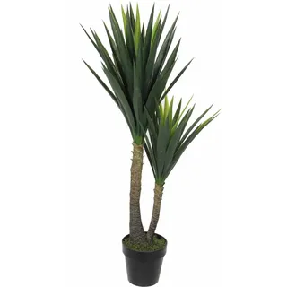 Mica decorations Mica Kunstpflanze Yucca grün 120 cm,