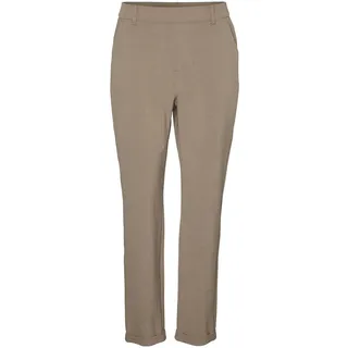 Vero Moda Maya Mone Loose Tailor Hosen Fossil / Melange S 32