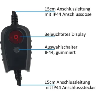 ChiliTec Zwischenstecker mit Dämmerungsschalter