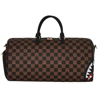 Sprayground Herren Reisetasche Mit Peeking-Charaktermuster, Brown, One Size