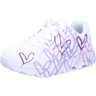 White Synthetic / Light Purple Trim 29