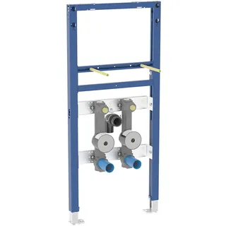 Geberit Duofix Element für Waschtisch 112 cm, Standarmatur, 2 Wasserzählerstrecken, Montagezubehör,