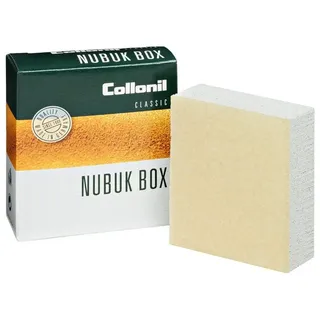 Collonil Nubuk Box Classic – Wildlederradierer zur Trockenreinigung von Nubuk & Velours – Veloursleder Radierer, Nubukleder Reiniger, Schuhradierer Wildleder – Lederpflege & Schuhpflege Box - Einheitsgröße