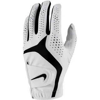 Nike Unisex – Erwachsene Dura Feel X GG REG L Golfhandschuh, Pearl White/Pearl White/Black, M