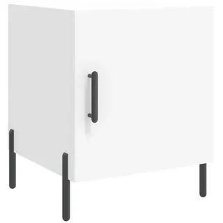 vidaXL Nachtschrank 40 x 40 x 50 cm Weiß