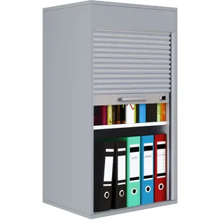 VCM Aktos L Rollladenschrank 50 x 40 x 93 cm grau