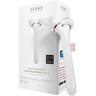 geske 4in1 Sonic Facial Roller mit Anwendung (starlight)