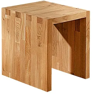 Exclusivholz Aspen Hocker  (Eiche, 32,6 x 38 x 33 cm)