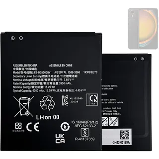 HIGHAKKU Ersatzakku EB-BG556GBY kompatibel mit Galaxy Xcover 7 SM-G556 Mobile Phone