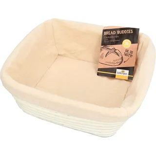 Birkmann Bread Buddies Gärkörbchen Quadrat 25 x 25 cm