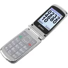 OLYMPIA Style Plus Senioren Komfort Mobiltelefon mit Großtasten, Silber