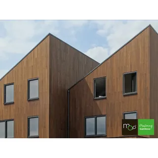 MOSO® Bambus Fassadenprofil, 18x65 mm, Bamboo X-treme®, unbehandelt, geschlossen